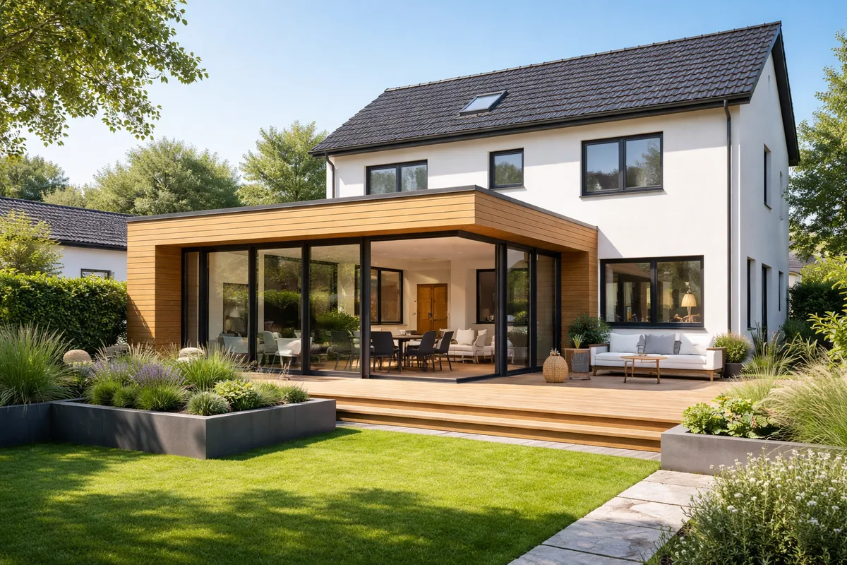 Quel budget prévoir pour une extension de maison avec permis de construire