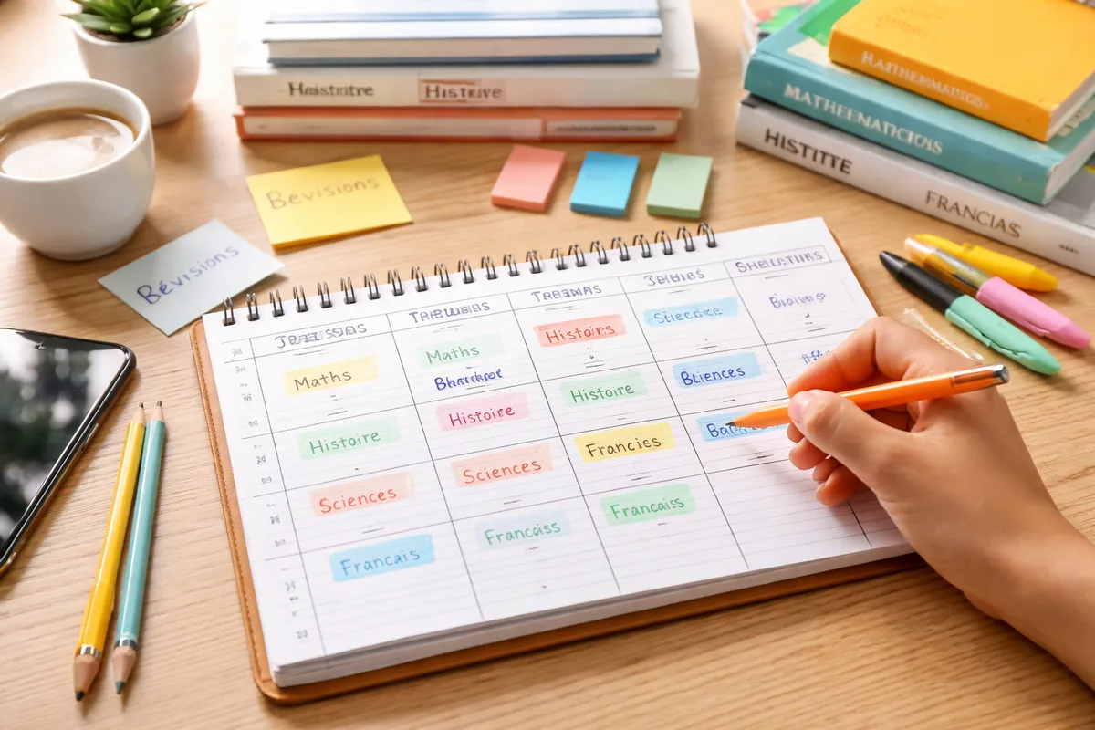 Comment élaborer un plan de révisions pour le Bac et le Brevet en 5 étapes