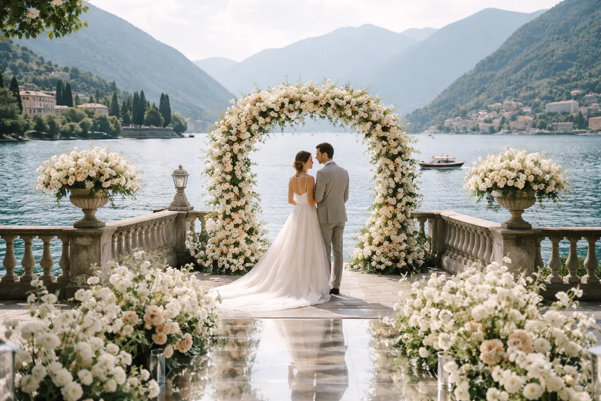 Comment réussir un mariage sur mesure au lac de Côme