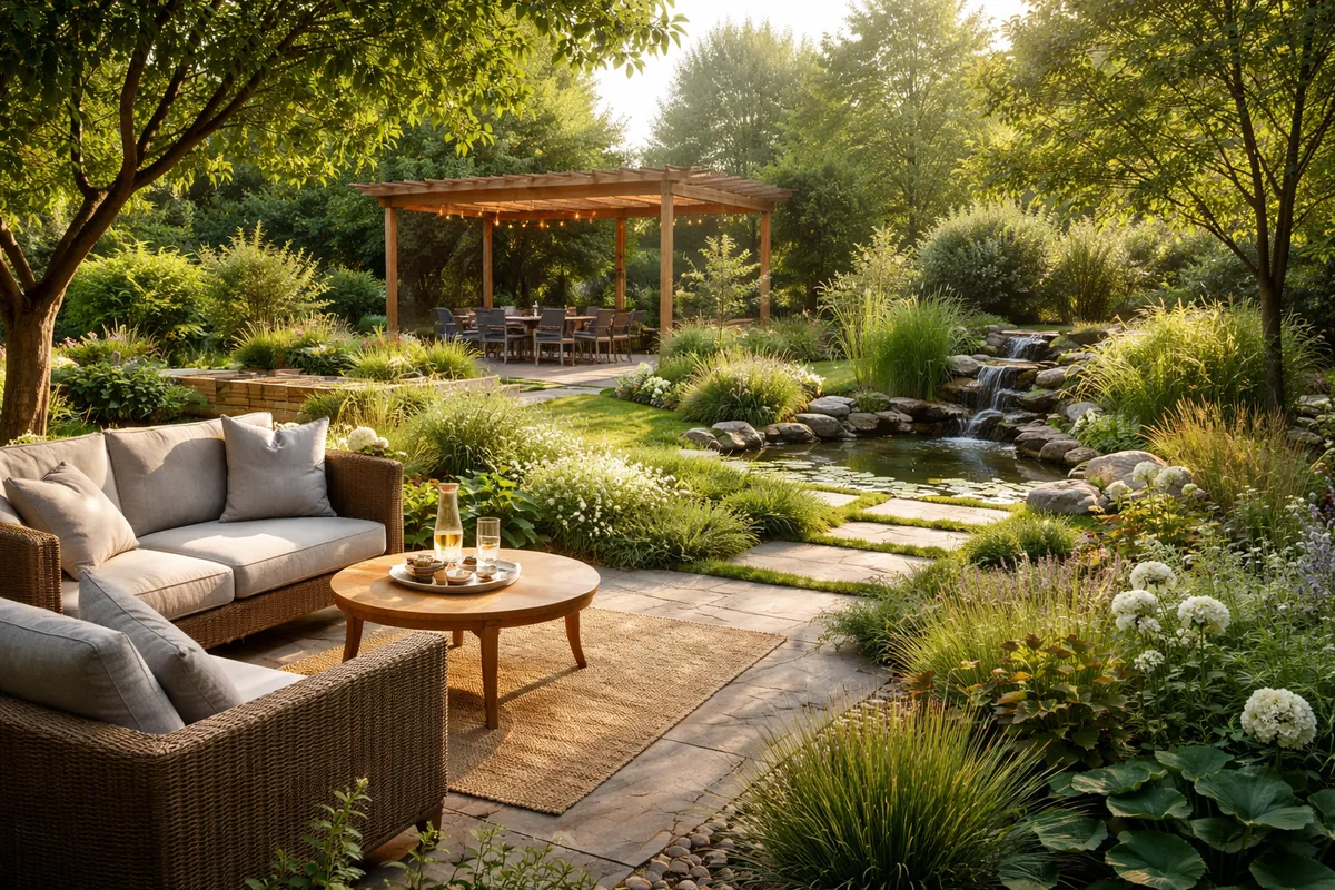 Comment aménager un jardin pour améliorer le confort durable